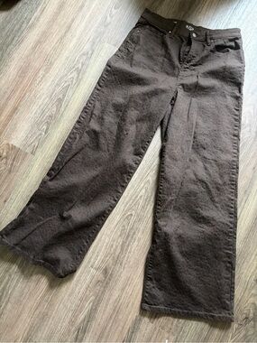 a.n.a Brown Wide Leg Jeans